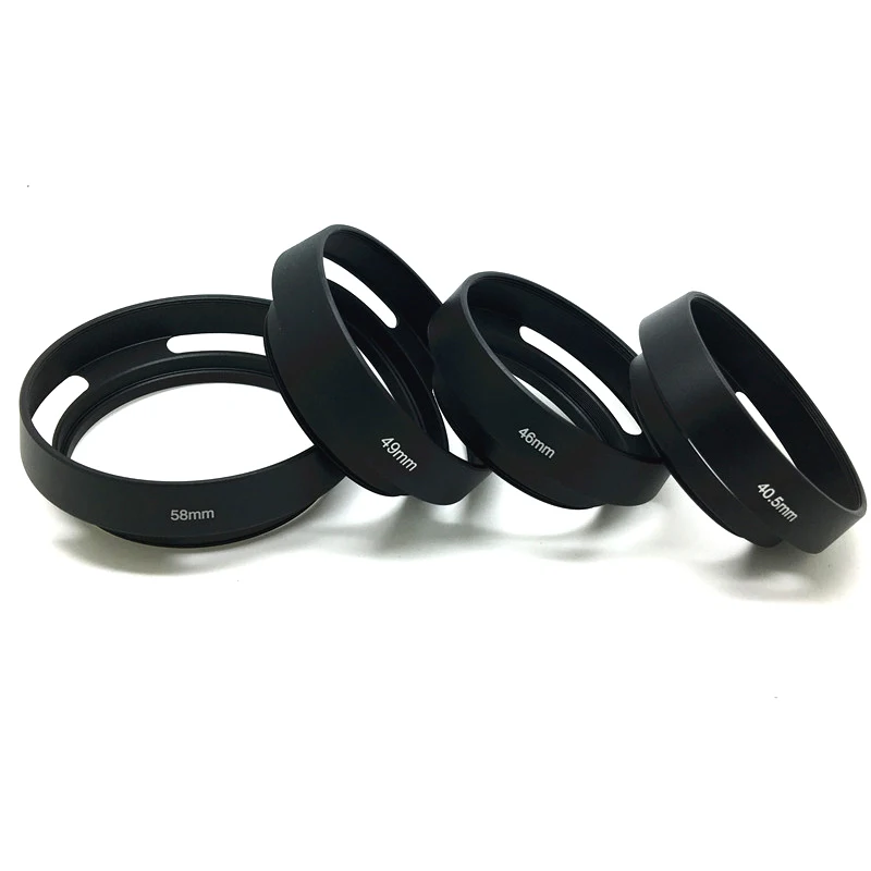 37mm-62mm Metal Hollow Lens Hood Sun Shade Cover for Nikon Canon Sony Pentax Fujifilm Cameras New Arrival
37mm-62mm Metal Hollow Lens Hood Sun Shade Cover for Nikon Canon Sony Pentax Fujifilm Cameras New Arrival