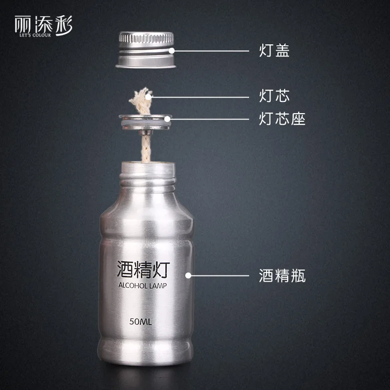 1pc portable mini 50ml alcohol burner lamp metal case lab equipment heating equipments
1pc portable mini 50ml alcohol burner lamp metal case lab equipment heating equipments