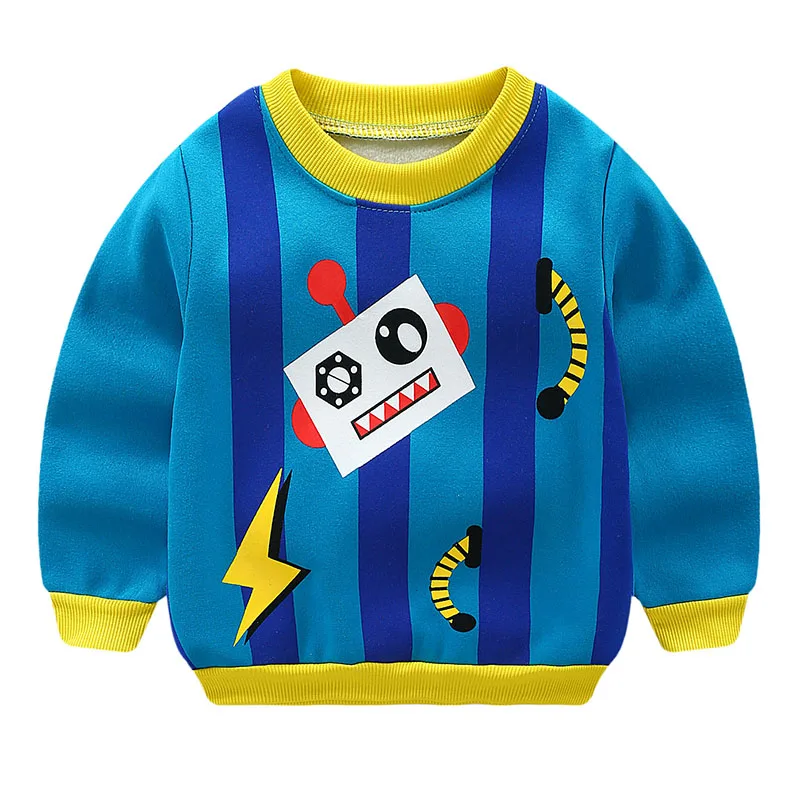 2019 Newborn Baby Boy Sweatshirt Long Sleeve Cartoon Tops Baby Hoodies Boys Printed Sweatshirt Warm Baby Autumn Winter Clothes
2019 Newborn Baby Boy Sweatshirt Long Sleeve Cartoon Tops Baby Hoodies Boys Printed Sweatshirt Warm Baby Autumn Winter Clothes