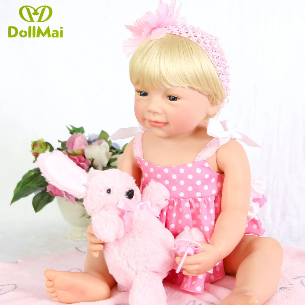 2018 new brown hair Realistic Reborn Baby Dolls full Silicone 22" /55cm Lifelike Newborn Doll Girl XMAS Gift
2018 new brown hair Realistic Reborn Baby Dolls full Silicone 22" /55cm Lifelike Newborn Doll Girl XMAS Gift