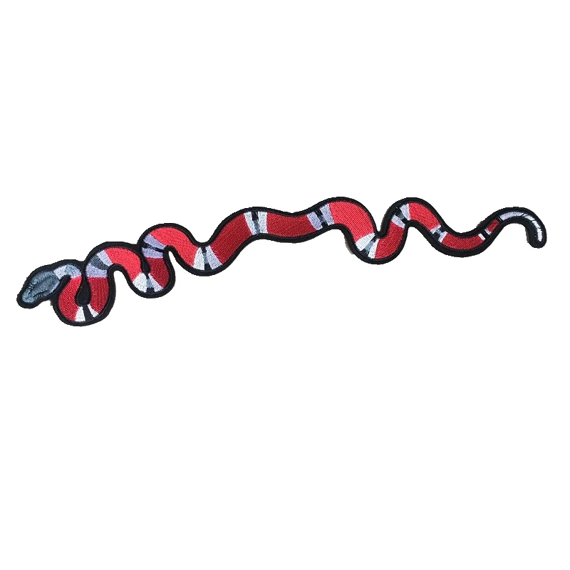 Long Color Snake Patches Iron on Applique Animal Embroideried Motif Patch for Clothes T-shirt DIY Decoration Patchwork 2pcs/lot
Long Color Snake Patches Iron on Applique Animal Embroideried Motif Patch for Clothes T-shirt DIY Decoration Patchwork 2pcs/lot