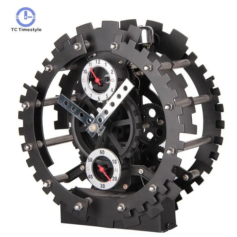 Art Bell Alarm Clock Boutique Decoration Creative Gear Alarm Clocks Classic Gifts Strange New Bedside Metal Watches
Art Bell Alarm Clock Boutique Decoration Creative Gear Alarm Clocks Classic Gifts Strange New Bedside Metal Watches