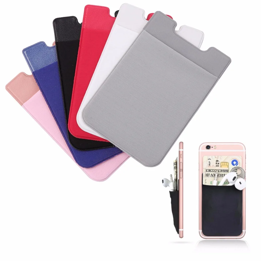THINKTHENDO 5 Color Adhesive Sticker Mobile Phone Back Cards Wallet Credit ID Card Holder Cell Phone Card Holder Pocket 9x5.5cm
THINKTHENDO 5 Color Adhesive Sticker Mobile Phone Back Cards Wallet Credit ID Card Holder Cell Phone Card Holder Pocket 9x5.5cm