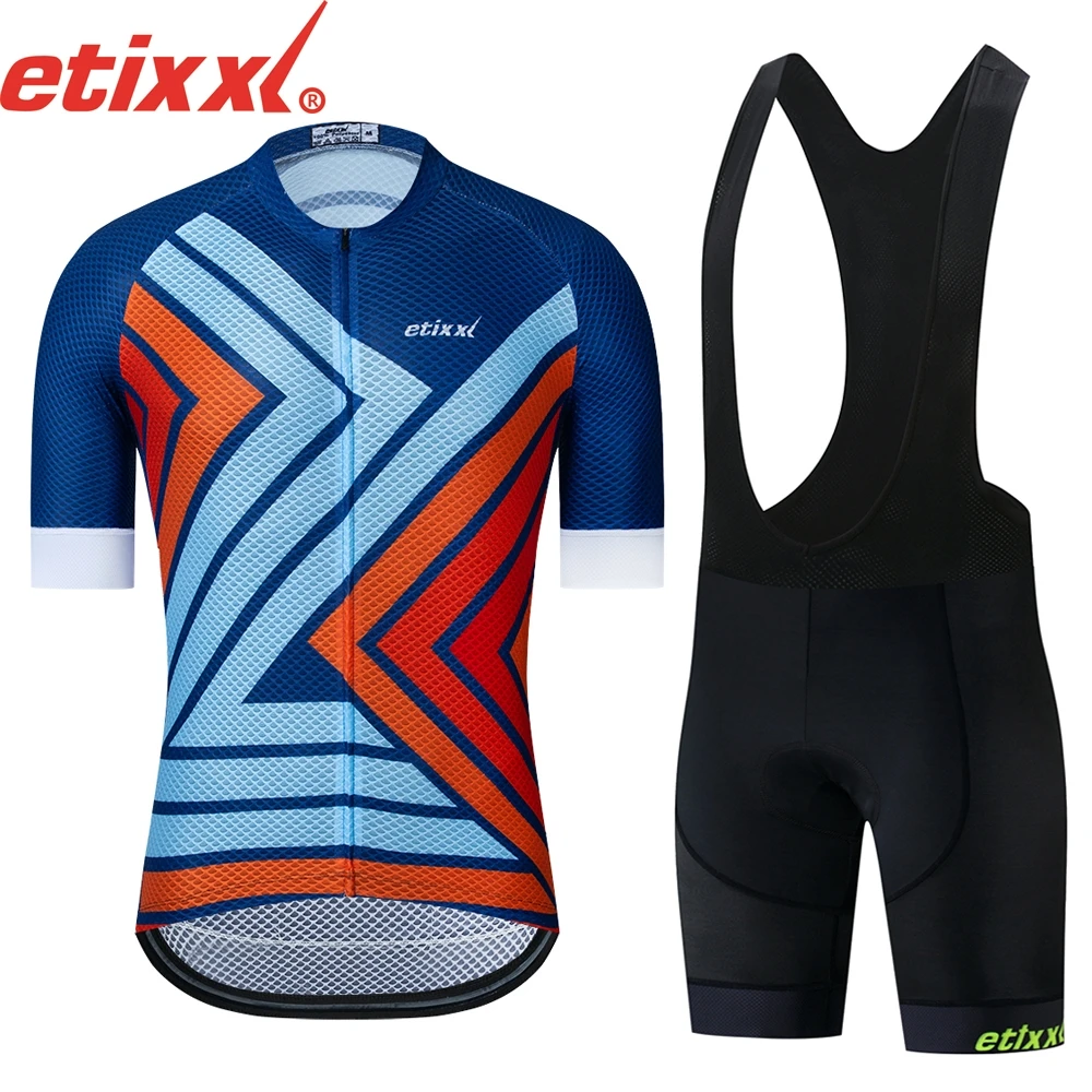 2022 TEAM ETIIXXL Orange cycling jersey bibs shorts suit Ropa Ciclismo mens summer quick dry BICYCLING Maillot wear
2022 TEAM ETIIXXL Orange cycling jersey bibs shorts suit Ropa Ciclismo mens summer quick dry BICYCLING Maillot wear