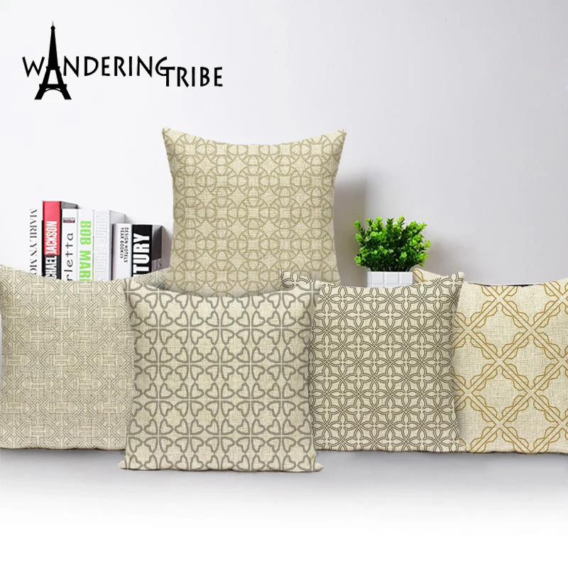 Geometry Cushion Cover Brown Pattern Pillow Bushing Polyester Hemp Bedroom Parlour Automobile Household Items Cushion Cover
Geometry Cushion Cover Brown Pattern Pillow Bushing Polyester Hemp Bedroom Parlour Automobile Household Items Cushion Cover