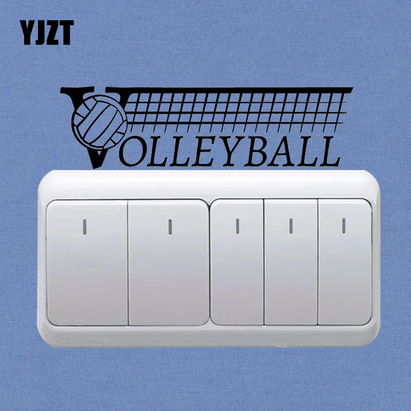YJZT Volleyball Logo Sport School Ball Player Wall Decal Home Decor Switch Sticker 8SS2164
YJZT Volleyball Logo Sport School Ball Player Wall Decal Home Decor Switch Sticker 8SS2164