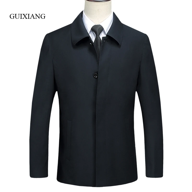 New arrival style men boutique jacket dress business casual solid covered button men's black jacket overcoat size M-3XL
New arrival style men boutique jacket dress business casual solid covered button men's black jacket overcoat size M-3XL