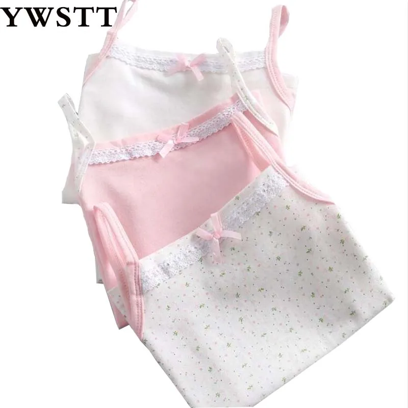 Girls' Cotton Base Vest 2018 Summer New Girl Cute Small Floral Halter Kids Solid Color Soft Breathable Top Clothes Base Shirt
Girls' Cotton Base Vest 2018 Summer New Girl Cute Small Floral Halter Kids Solid Color Soft Breathable Top Clothes Base Shirt