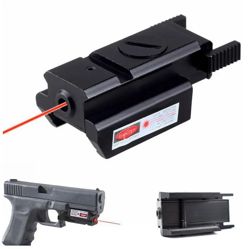 Tactical Red Laser Sight Laser Pointer Mini Compact Laser Sight with Picatinny Rail Mount for Tactical Riflescope Pistol Handgun
Tactical Red Laser Sight Laser Pointer Mini Compact Laser Sight with Picatinny Rail Mount for Tactical Riflescope Pistol Handgun