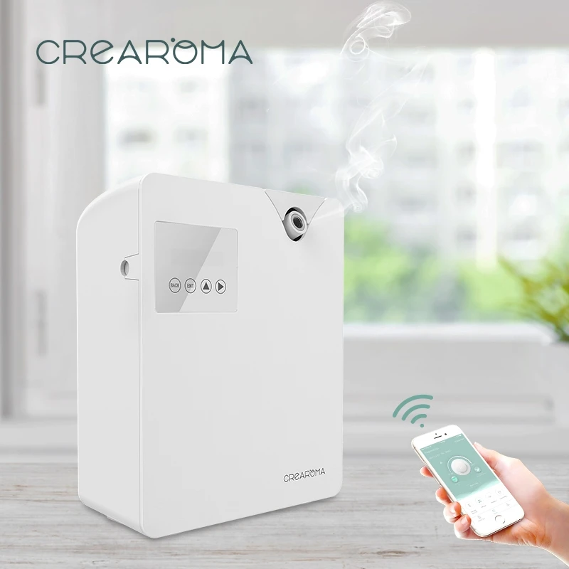 Crearoma 2021 Newest WiFi APP Remote Control Wall-Mount Electric Aromatic Scent Diffuser Machine For Home
Crearoma 2021 Newest WiFi APP Remote Control Wall-Mount Electric Aromatic Scent Diffuser Machine For Home