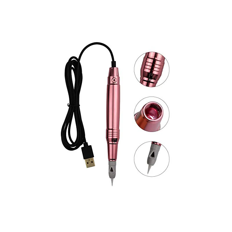 Tattoo Machine Semi Permanent Rotary Power Supply Pen Body Art Tool Makeup Machine Device for Eyebrows Eyeliner Lips
Tattoo Machine Semi Permanent Rotary Power Supply Pen Body Art Tool Makeup Machine Device for Eyebrows Eyeliner Lips