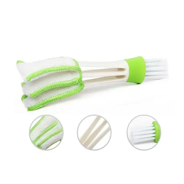1pcs Car Accessories Cleaning Brush for Car Air Conditioning Vent Keyboard Blinds Dust Two Heads Brush and Sponge Voiture Care 4
1pcs Car Accessories Cleaning Brush for Car Air Conditioning Vent Keyboard Blinds Dust Two Heads Brush and Sponge Voiture Care 4