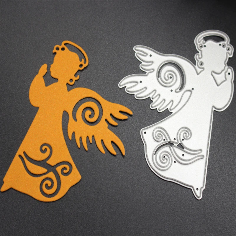 SCD233 Angel Metal Cutting Dies For Scrapbooking Stencils DIY Album Cards Decoration Embossing Folder Die Cutter Tools Template
SCD233 Angel Metal Cutting Dies For Scrapbooking Stencils DIY Album Cards Decoration Embossing Folder Die Cutter Tools Template