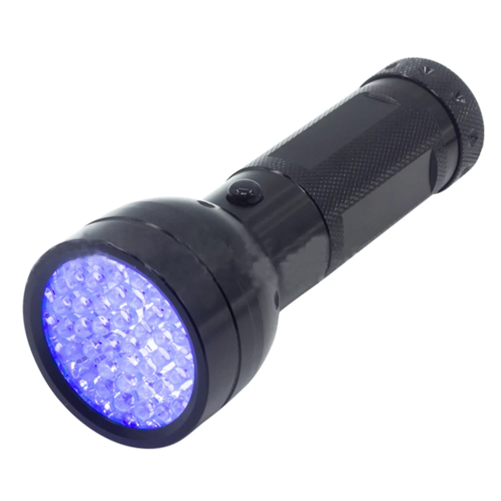 Портативный Мини 51 светодиодный UV светильник 390-400NM Ультрафиолетовый флэш