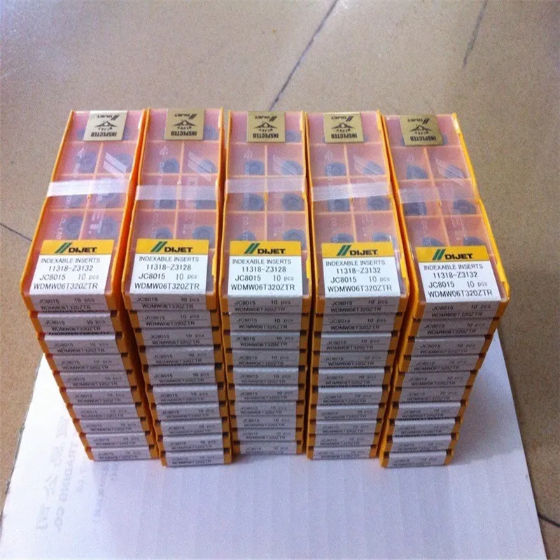 

APMT1135PDER-08 JC5118/JC8015 100% DIJET Original carbide insert with the best quality 10pcs/lot free shipping