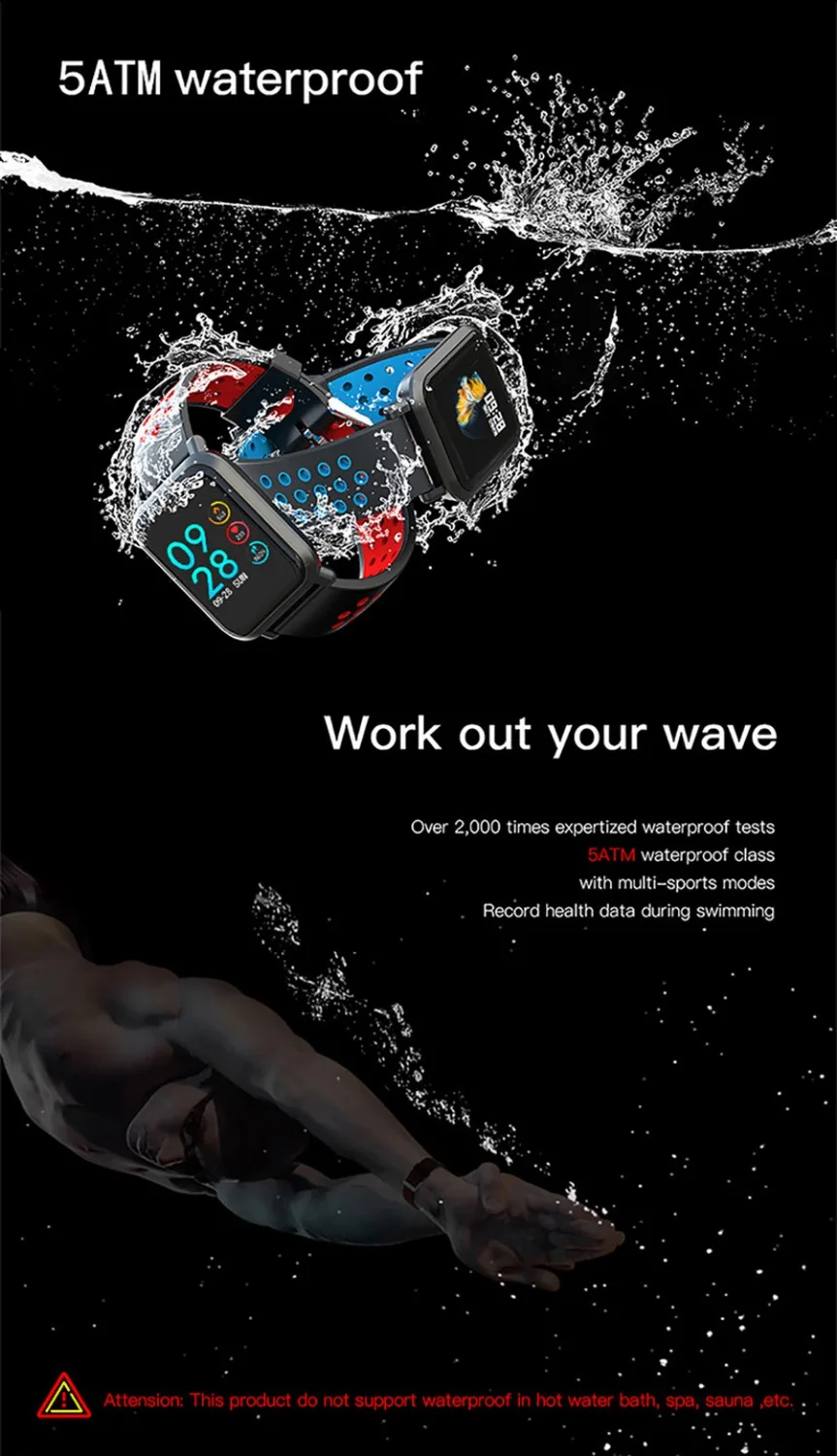 Smartwatch 2.5D Colorful Screen Gorilla Glass Blood oxygen Blood pressure BRIM IP68 Waterproof Activity Tracker Smart Watch
Smartwatch 2.5D Colorful Screen Gorilla Glass Blood oxygen Blood pressure BRIM IP68 Waterproof Activity Tracker Smart Watch
