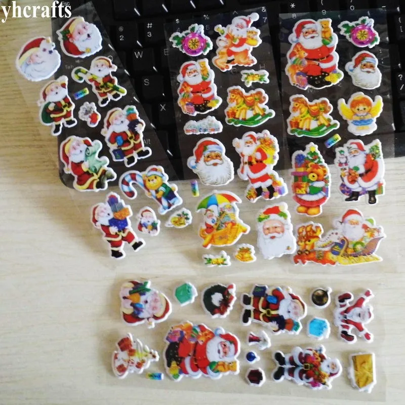 4 sheets(45PCS stickers) / LOT.Plastic sponge removable Christmas stickers Wall fridge stickers Decorative home Kids diy toys
4 sheets(45PCS stickers) / LOT.Plastic sponge removable Christmas stickers Wall fridge stickers Decorative home Kids diy toys