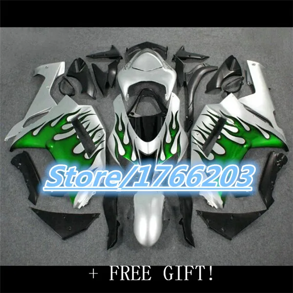 Km ABS зеленый серебристый обтекатель комплект для Ninja ZX6R 07 08 ZX-6R 07-08 ZX 6R 2007 2008 6R 636 07 08
Km ABS зеленый серебристый обтекатель комплект для Ninja ZX6R 07 08 ZX-6R 07-08 ZX 6R 2007 2008 6R 636 07 08