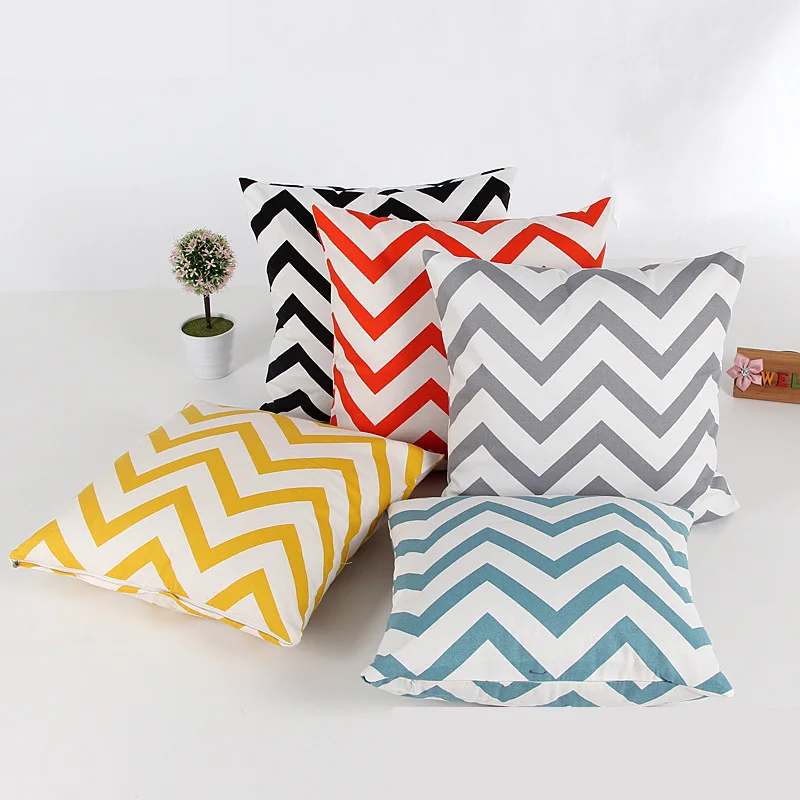 Fashion Brief Style Pillow Cover 45*45cm Wave Design Pillow Case Home Decorative Cover
Fashion Brief Style Pillow Cover 45*45cm Wave Design Pillow Case Home Decorative Cover