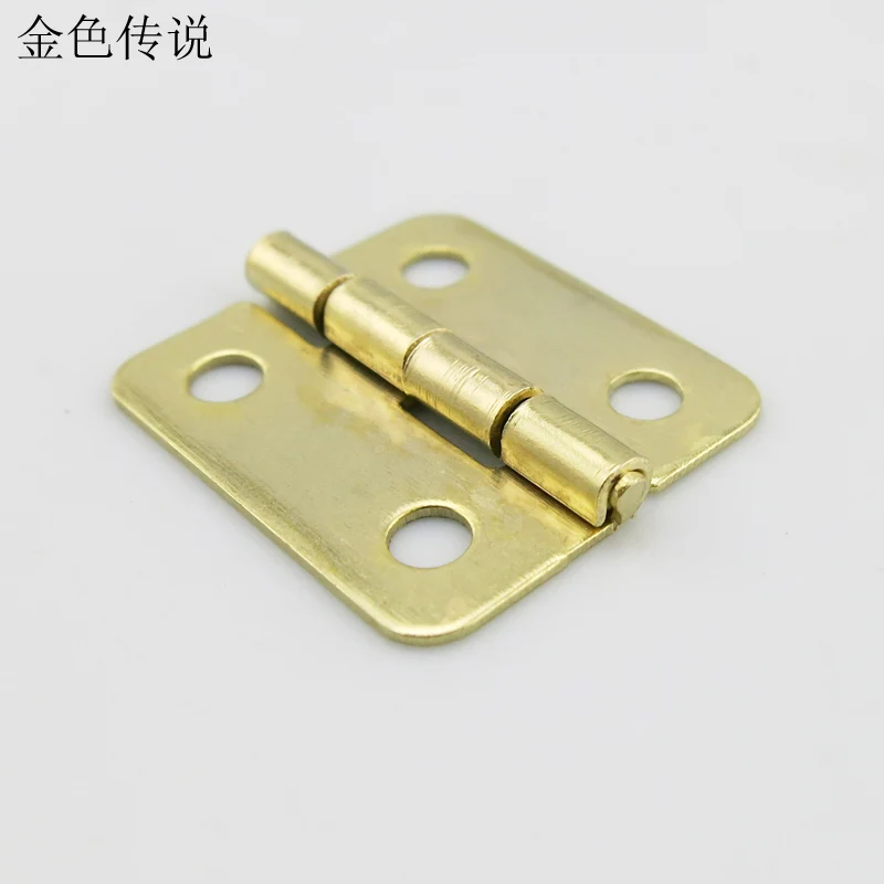 17193TW JMT 2Pcs 1.7 * 1.8cm Imitation Copper Small Folding Hinge with 4 Holes Mini DIY Woodworking Model Metal Crafts Fixture
17193TW JMT 2Pcs 1.7 * 1.8cm Imitation Copper Small Folding Hinge with 4 Holes Mini DIY Woodworking Model Metal Crafts Fixture