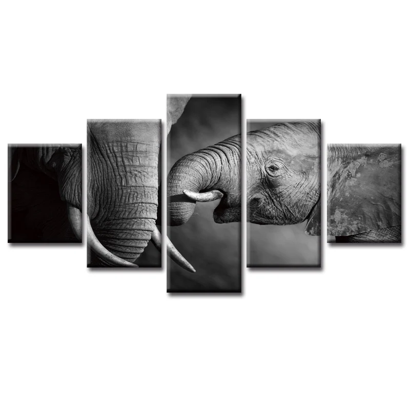 5 Panels Animal poster elephant series Canvas Print Painting Modern Canvas Wall Art for Wall Picture Home Decor Artwork
5 Panels Animal poster elephant series Canvas Print Painting Modern Canvas Wall Art for Wall Picture Home Decor Artwork