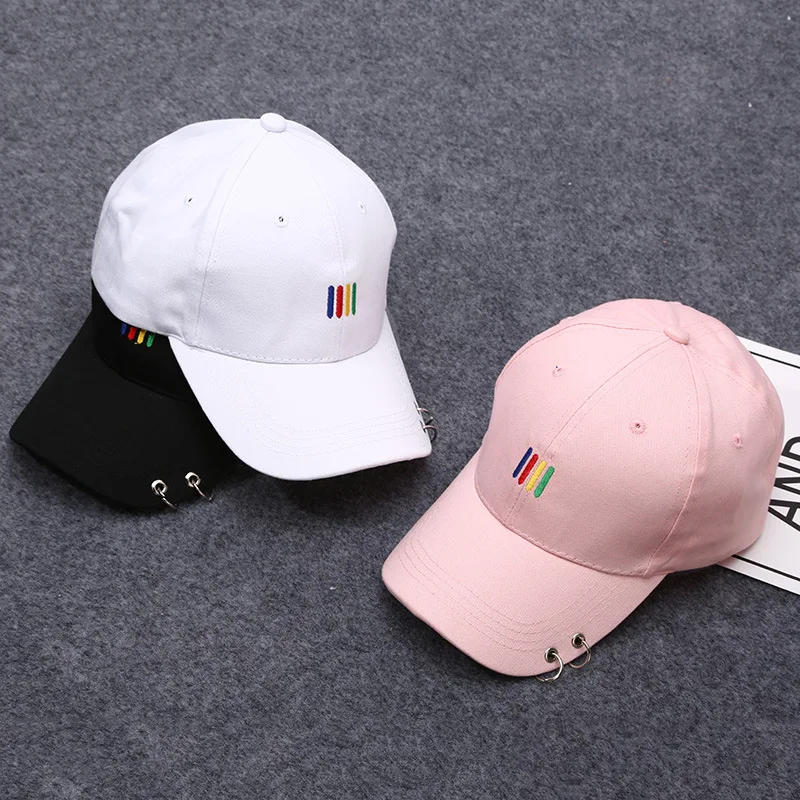 Autumn Korean Outdoor Sports Cap Adult Visor Cap Hip Hop Casual Cheap Snapback Cap Hats Women Men Iron Rings Baseball Cap
Autumn Korean Outdoor Sports Cap Adult Visor Cap Hip Hop Casual Cheap Snapback Cap Hats Women Men Iron Rings Baseball Cap
