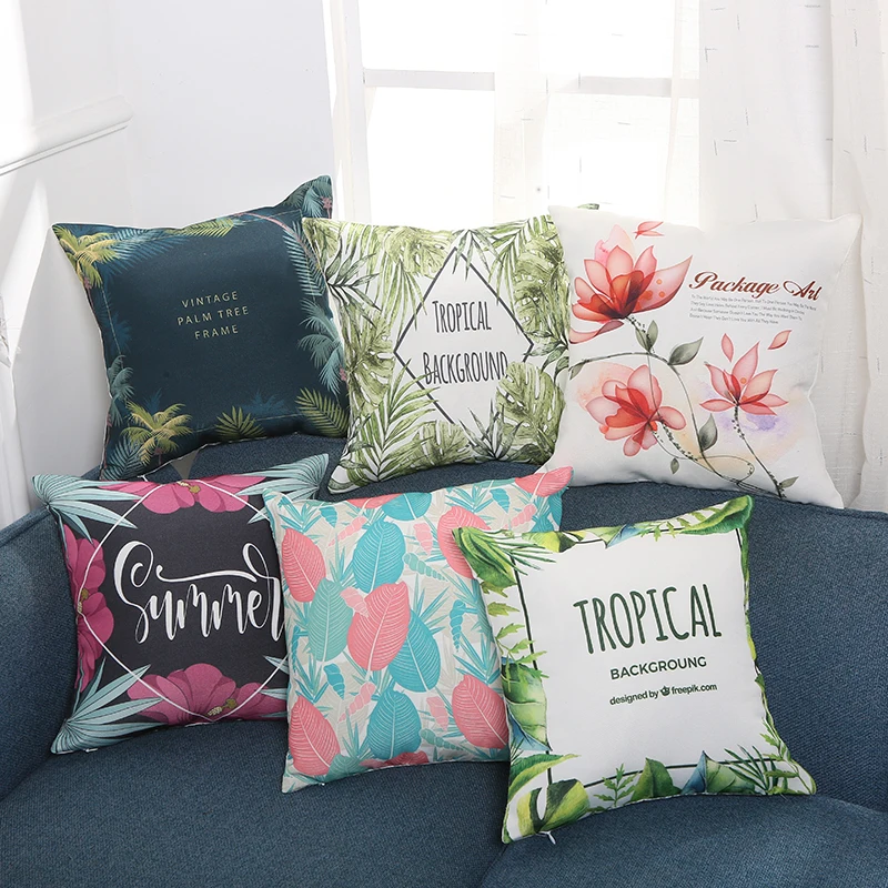 New Cushion Cover Plant Flowers Pillowcase Home Sofa Table Chair Car Mesh Cotton Waterproof Pillowcase 35Cm*35Cm
New Cushion Cover Plant Flowers Pillowcase Home Sofa Table Chair Car Mesh Cotton Waterproof Pillowcase 35Cm*35Cm