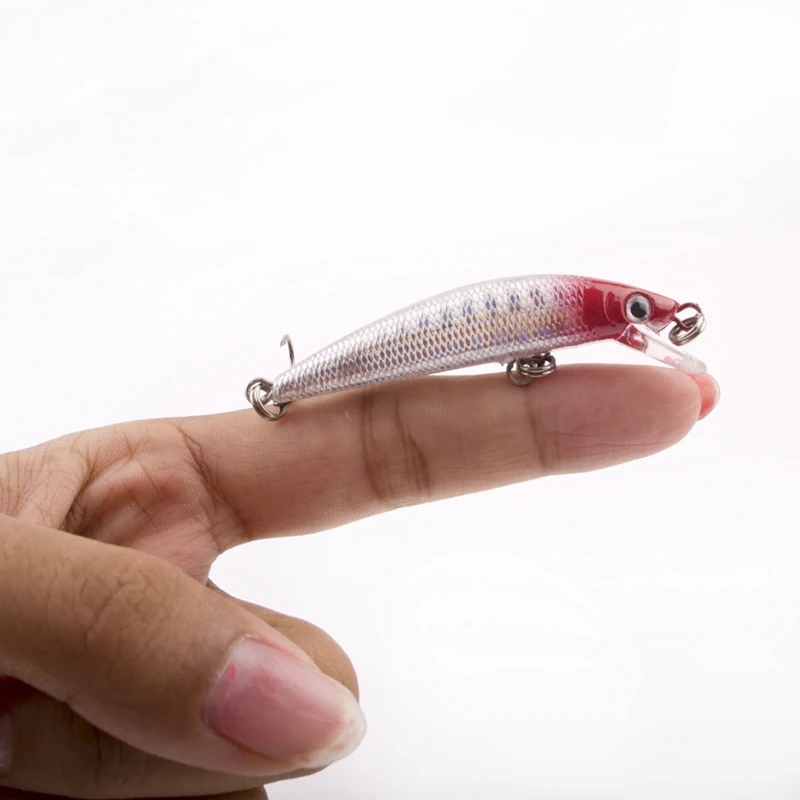 1PCS minnow fish lure crank 60mm 4g Suspension slowly sinking fishing tackle hard bait free shipping
1PCS minnow fish lure crank 60mm 4g Suspension slowly sinking fishing tackle hard bait free shipping