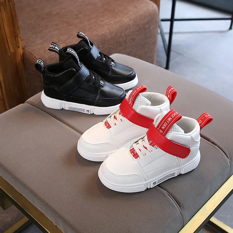 CNFSNJ Kids Boys pu leather Sneakers 2019 New autumn winter Girls high help Casual Soft Children toddler Shoes 26-36
CNFSNJ Kids Boys pu leather Sneakers 2019 New autumn winter Girls high help Casual Soft Children toddler Shoes 26-36