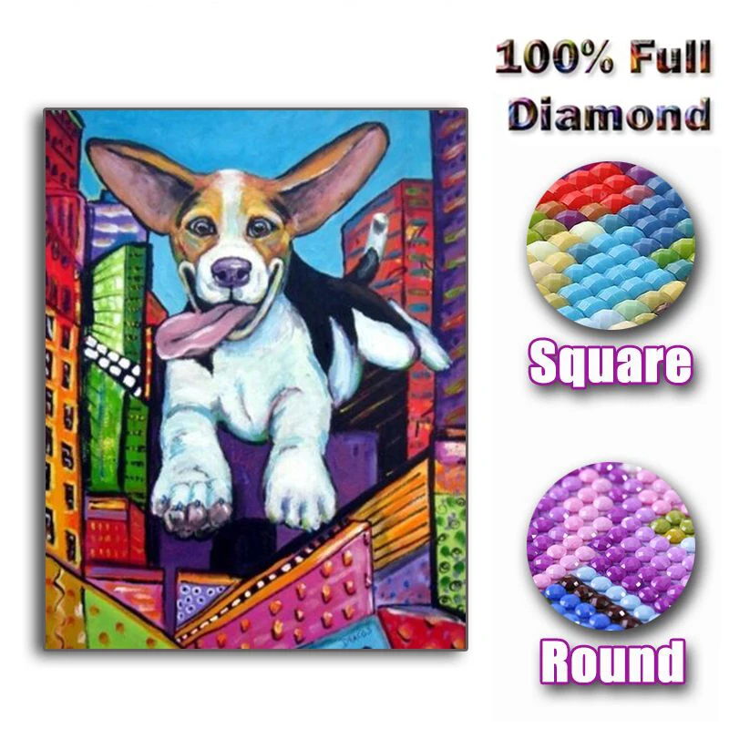 Full Square/Round Drill 5D DIY Diamond Painting "British Beagle dog" Embroidery Cross Stitch Mosaic Home Decor
Full Square/Round Drill 5D DIY Diamond Painting "British Beagle dog" Embroidery Cross Stitch Mosaic Home Decor