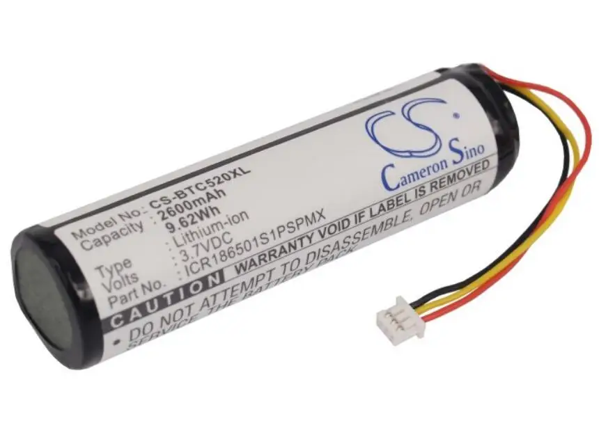 Cameron Sino 2600mah battery for BLAUPUNKT Lucca 5.2 Travelpilot Lucca 7612201334 ICR186501S1PSPMX SDI1865L2401S1PMXZ
Cameron Sino 2600mah battery for BLAUPUNKT Lucca 5.2 Travelpilot Lucca 7612201334 ICR186501S1PSPMX SDI1865L2401S1PMXZ