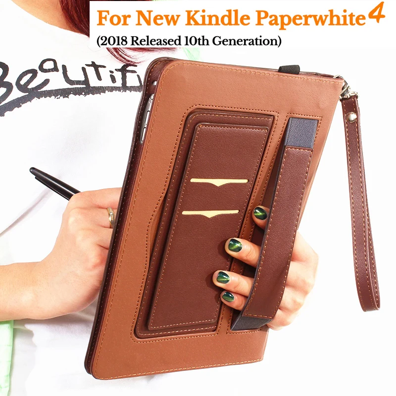 Многофункциональный чехол NINJA для Funda Kindle Paperwhite 4 (выпуск 10 поколения 2018)