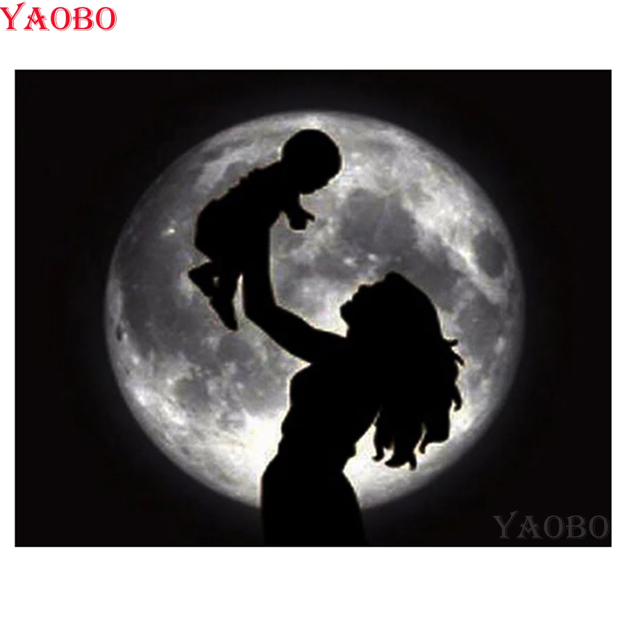 5D DIY Diamond Painting moonlight Mosaic Diamond Embroidery "Mom and baby" Rhinestones Painting Cross Stitch Kit Home Decor
5D DIY Diamond Painting moonlight Mosaic Diamond Embroidery "Mom and baby" Rhinestones Painting Cross Stitch Kit Home Decor