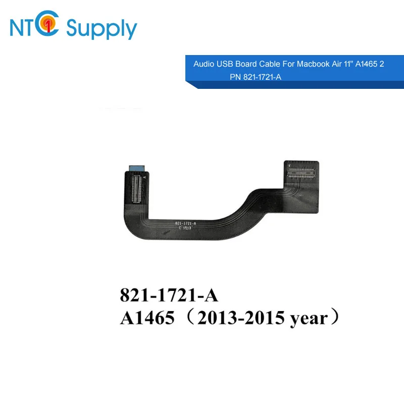 A1465 аудио Плата кабель 10 шт./лот новый для MacBook Air 11 2013-2015 821-1721-A
A1465 аудио Плата кабель 10 шт./лот новый для MacBook Air 11 2013-2015 821-1721-A