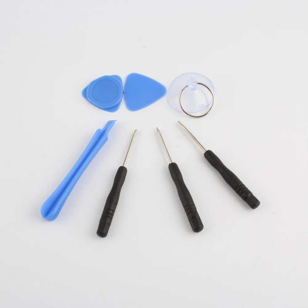 100 set / bag 7 in1 screwdriver kit bag Set 1.5 Phillips 0.8 Pentalobe screwdriver pry bars repair kit tools Mobile Phone Tools
100 set / bag 7 in1 screwdriver kit bag Set 1.5 Phillips 0.8 Pentalobe screwdriver pry bars repair kit tools Mobile Phone Tools
