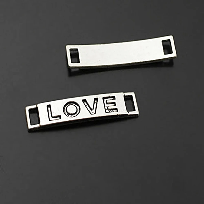 (27507)30PCS 28x6.5MM Antique Style Zinc Alloy 2 Holes LOVE Connect Charms Diy Jewelry Findings Accessories Wholesale
(27507)30PCS 28x6.5MM Antique Style Zinc Alloy 2 Holes LOVE Connect Charms Diy Jewelry Findings Accessories Wholesale