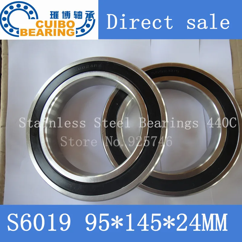 Stainless Steel Bearing S6019 2RS SIZE:95x145.x24 Miniature 6019 RS Ball Bearings S6019
Stainless Steel Bearing S6019 2RS SIZE:95x145.x24 Miniature 6019 RS Ball Bearings S6019