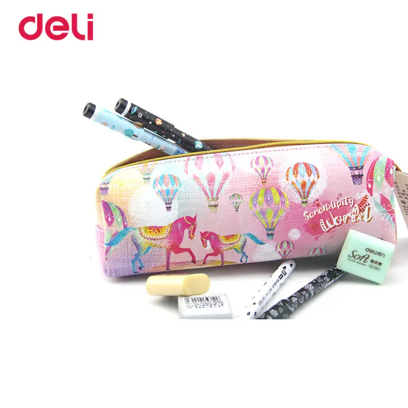 Deli Cartoon Stationery Pencil case Bag for School & Office Supplies Pencil case kawaii children pencil case for girls 2017 New
Deli Cartoon Stationery Pencil case Bag for School & Office Supplies Pencil case kawaii children pencil case for girls 2017 New