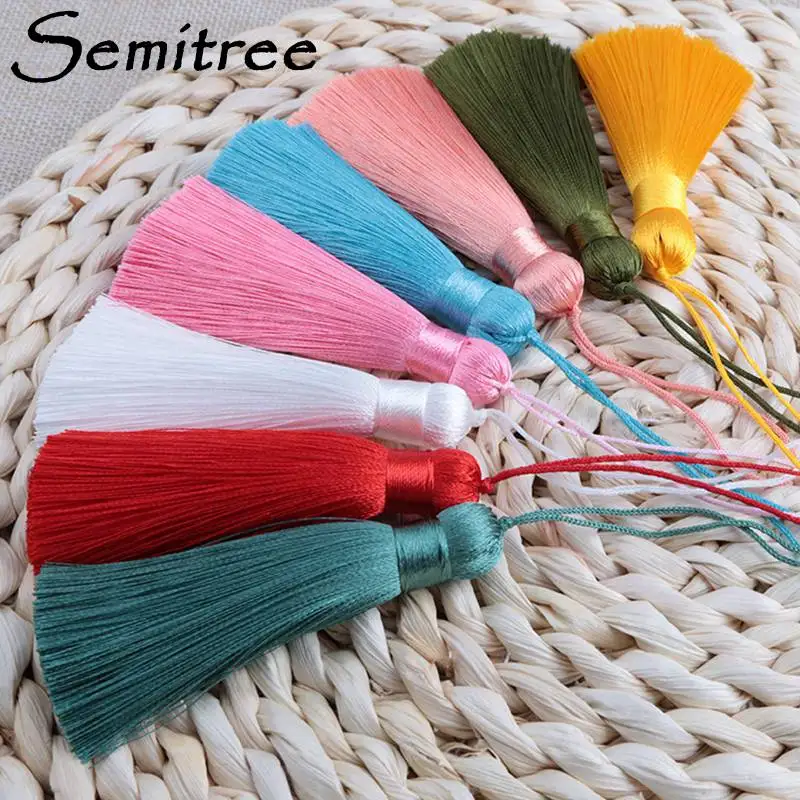 5Pcs/Lot Multicolor 8cm Long Silk Tassel Pendant Charm Jewelry Tassels for DIY Necklace Earrings Findings Handmade Accessories
5Pcs/Lot Multicolor 8cm Long Silk Tassel Pendant Charm Jewelry Tassels for DIY Necklace Earrings Findings Handmade Accessories