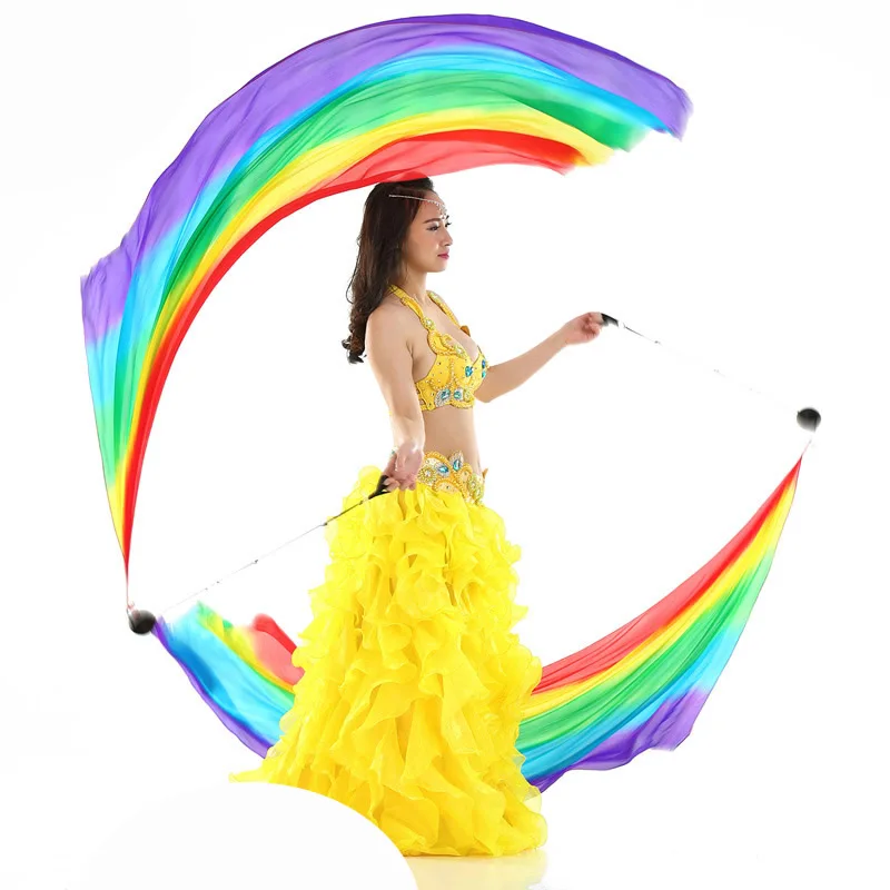 2 Pieces Stage Performance Poi Silk Veils Thrown Balls for Level Belly Dance Hand Props Belly Dance Accessories Veils Dance
2 Pieces Stage Performance Poi Silk Veils Thrown Balls for Level Belly Dance Hand Props Belly Dance Accessories Veils Dance
