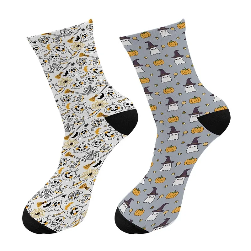 New 3D Printed Cartoon Witch Pumpkin Ghost Crew Socks Men Halloween Party Funny Long Socks Trick or Treat Men's Dress Tube Socks
New 3D Printed Cartoon Witch Pumpkin Ghost Crew Socks Men Halloween Party Funny Long Socks Trick or Treat Men's Dress Tube Socks