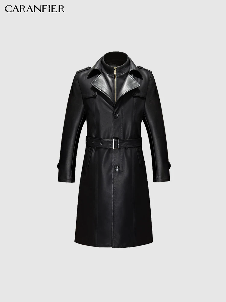 CARANFIER Mens Jackets Genuine Leather Sheepskin Coats Top Quality Mid-Long Trench Winter Warm Plus Velvet Business Outerwear
CARANFIER Mens Jackets Genuine Leather Sheepskin Coats Top Quality Mid-Long Trench Winter Warm Plus Velvet Business Outerwear