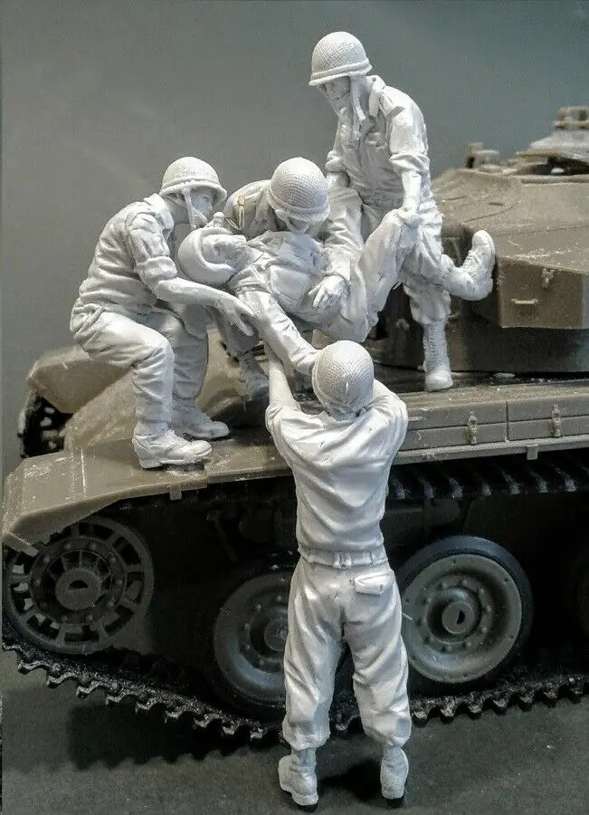 Новинка, несобранный, 1/35 пострадавший в результате столкновений танк (5 фигурок) (без бака), статуэтка из смолы, приблизительный комплект
Новинка, несобранный, 1/35 пострадавший в результате столкновений танк (5 фигурок) (без бака), статуэтка из смолы, приблизительный комплект