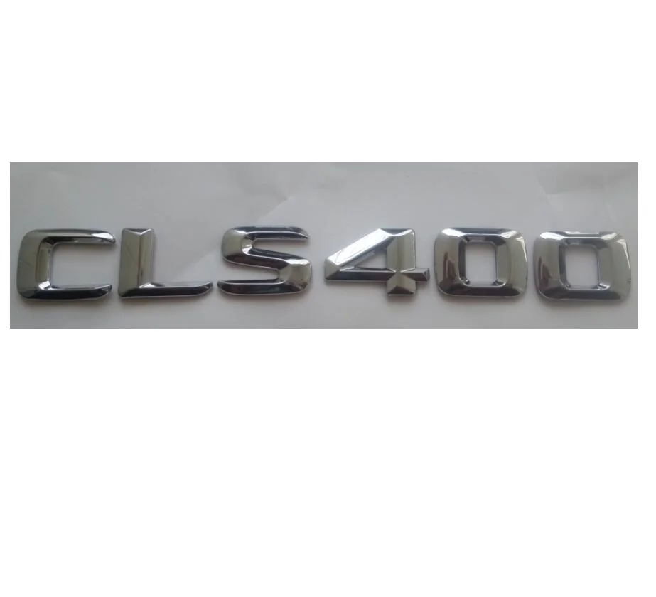 Chrome 3D ABS Plastic Car Trunk Rear Letters Words Badge Emblem Decal Sticker for Mercedes Benz CLS Class CLS400
Chrome 3D ABS Plastic Car Trunk Rear Letters Words Badge Emblem Decal Sticker for Mercedes Benz CLS Class CLS400