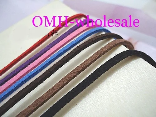 OMH wholesale 5M 5strip each long 1M Jewellery making tool Soft velvet Korea frosting Cord Thread For Diy Bracelet Necklace
OMH wholesale 5M 5strip each long 1M Jewellery making tool Soft velvet Korea frosting Cord Thread For Diy Bracelet Necklace