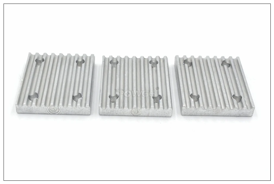 POWGE Timing Belt Fixing Plate 2GT/HTD2M/3M/5M/8M Open Synchronous Belt Teeth Plates Aluminum Fixed Clamp Connection Fittings
POWGE Timing Belt Fixing Plate 2GT/HTD2M/3M/5M/8M Open Synchronous Belt Teeth Plates Aluminum Fixed Clamp Connection Fittings
