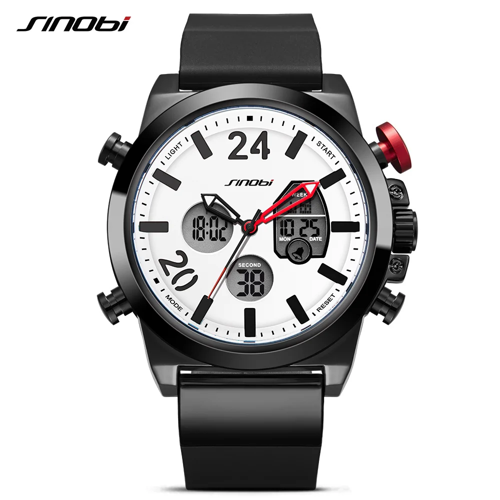 SINOBI Luxury Brand Men Military Sport Watches Men's Digital Quartz Clock Full Steel Chronograph Wrist Watch Relogio Masculino
SINOBI Luxury Brand Men Military Sport Watches Men's Digital Quartz Clock Full Steel Chronograph Wrist Watch Relogio Masculino