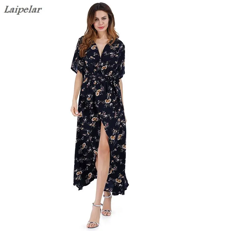Laipelar Casual Lace Up Women Dresses V Neck beach Sexy Dress Summer Black Print Office Lady Short sleeve Dress QQ201
Laipelar Casual Lace Up Women Dresses V Neck beach Sexy Dress Summer Black Print Office Lady Short sleeve Dress QQ201