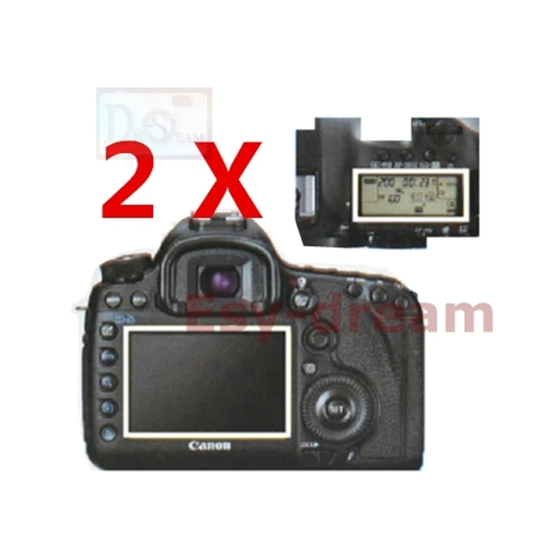 2 шт., защитная пленка для экрана Canon 5D Mark III / 5D MARK IV 5D3 5D4 5diii 5DS R 5DSR
2 шт., защитная пленка для экрана Canon 5D Mark III / 5D MARK IV 5D3 5D4 5diii 5DS R 5DSR