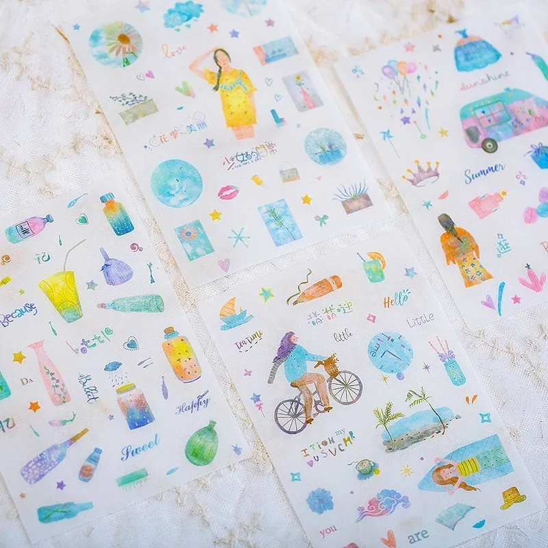 4PCS New Cute Cartoon One's Time Children Stationery For DIY Albums Scrapbooking Diary Decoration Depicting Stickers
4PCS New Cute Cartoon One's Time Children Stationery For DIY Albums Scrapbooking Diary Decoration Depicting Stickers